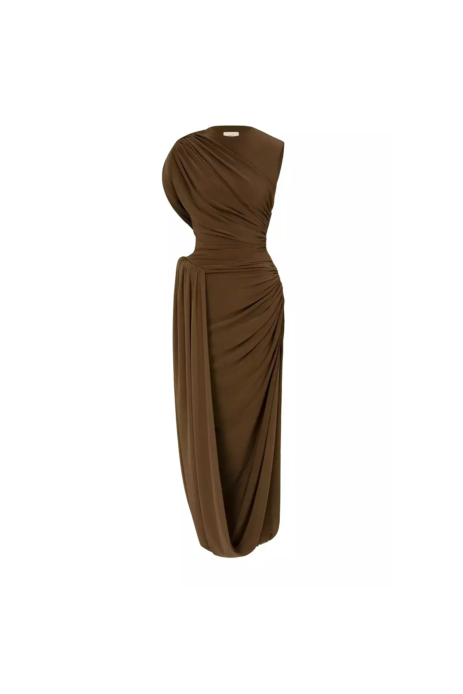 Платье с буфом