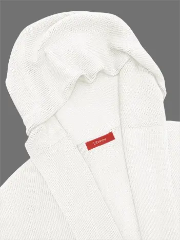 Кардиган с капюшоном из хлопка