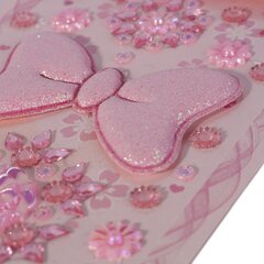 
          Наклейки-стразы Alingar, акриловые, "Подарочный бант", красный, розовый, фиолетовый, пакет с европодвесом