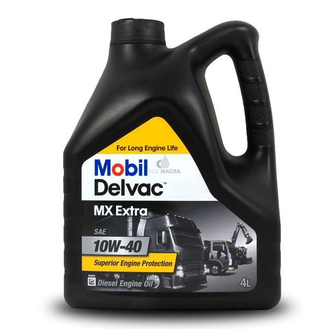 Масло моторное синтетическое (4л) / MOBIL DELVAC MX EXTRA 10W-40 4L АРТ: 152538