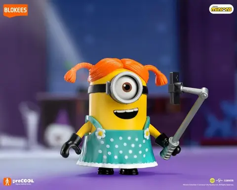 Набор фигурок Миньоны Праздничная вечеринка Сборная модель