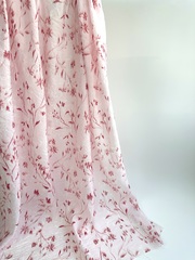 Вискоза с нейлоном, крэш вуаль, Розовые сны