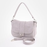 Сумка Саломея 460 итальянский светло-серый