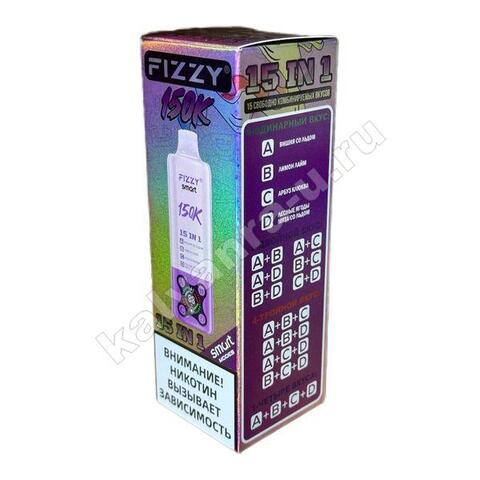 Fizzy Smart (15 в 1) 150K затяжек - Вишня со Льдом