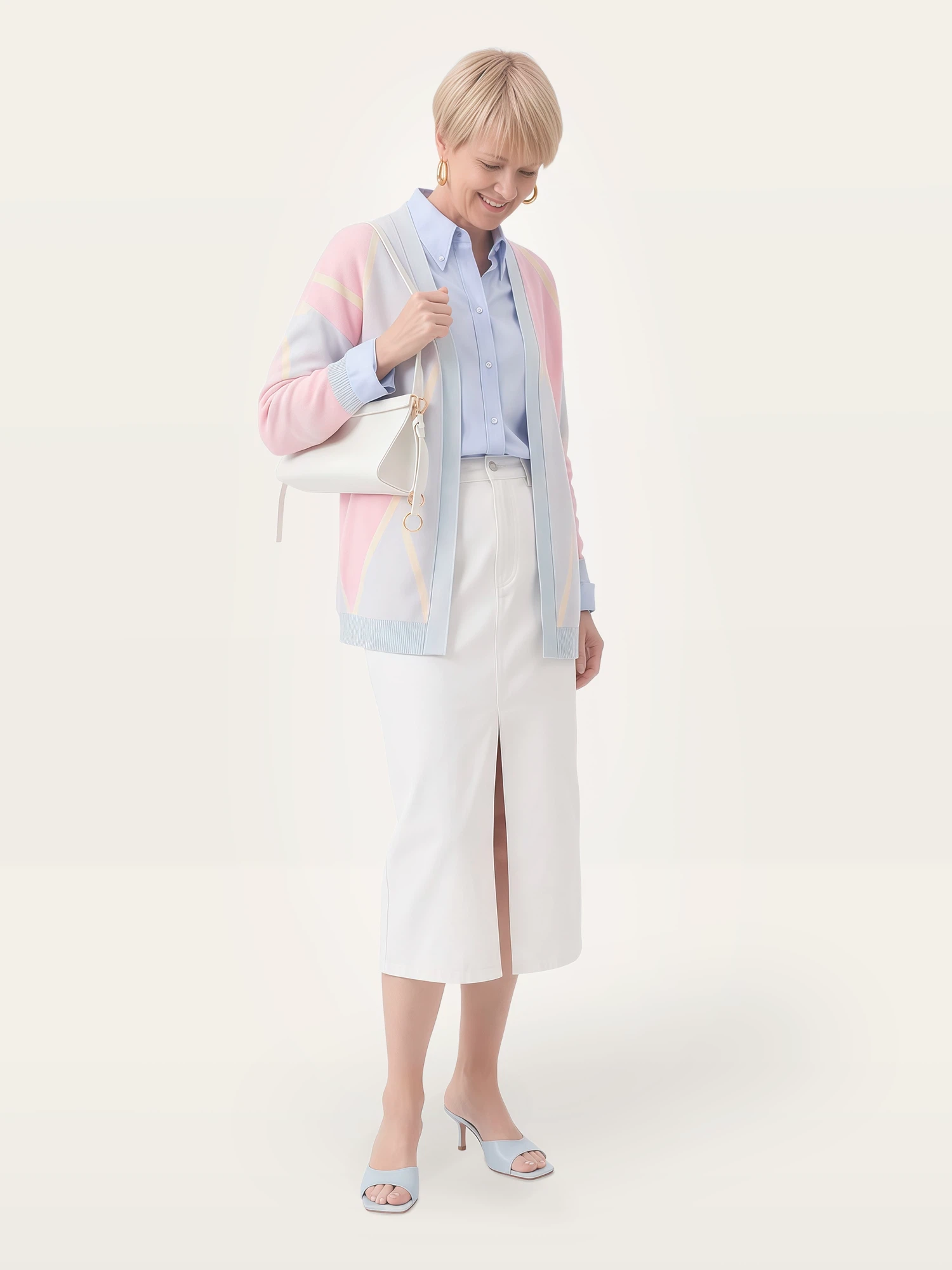 Кардиган на планке