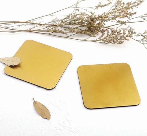 Палитра для красок медная квадрат