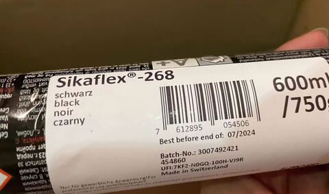 Sikaflex 268 - эластичный полиуретановый клей-герметик - 600 мл