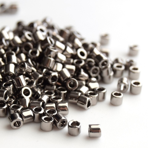 DB-0021 Бисер цилиндрический Миюки делика 11/0 Никель /Miyuki delica 11/0 Nickel Plated