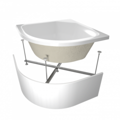 Поддон душевой 90х90 глубокий акриловый