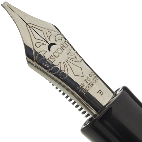 Ручка перьевая Visconti Divina Elegance Oversize, Black ST (Vs-263-02F)