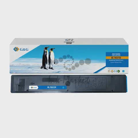 GG-TK5215C G&G Тонер-картридж голубой для Kyocera TASKalfa 406ci (15000 стр)