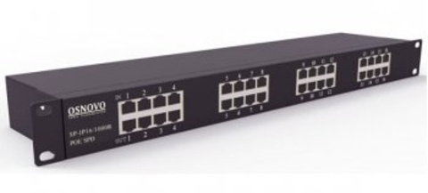 Грозозащита OSNOVO SP-IP16/1000PR