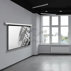 Экран Cactus 130" 175x280см SIlverMotoExpert CS-PSSME-280X175-WT 16:10 настенно-потолочный рулонный белый (моторизованный привод) — фото 3