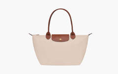 Longchamp Le Pliage Original Recycled Canvas M Tote Bag "Paper"