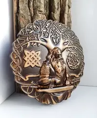 Силиконовый молд Панно-оберег Гусляр