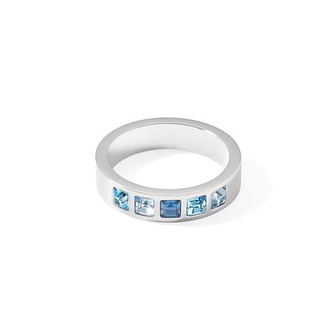 Кольцо Coeur de Lion Blue-Silver 17,2 0130/40-0717 54 цвет синий, голубой