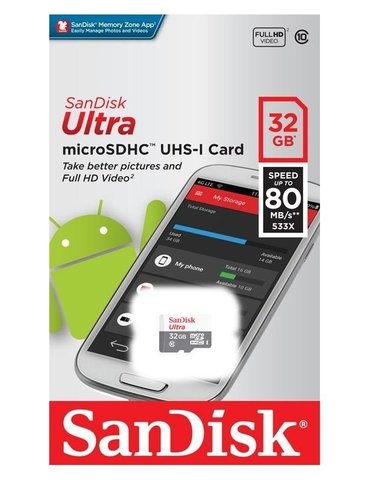 SanDisk Ultra™ microSDHC™ Class 10 - 32GB