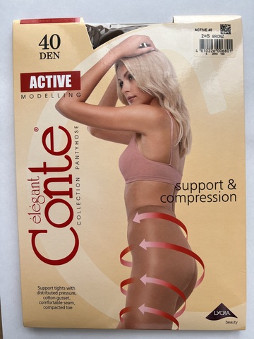 Колготки женские Conte Active Soft 40 den с утяжкой