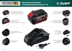 ЗУБР 15 л, аккумуляторный опрыскиватель (ОПЛ-15)