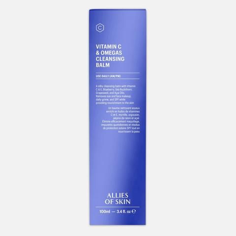 ALLIES OF SKIN Vitamin C & Omegas Cleansing Balm Очищающий гель-бальзам с витамином С и омега-комплексом, 100 мл
