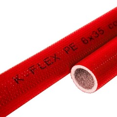 Трубка теплоизоляционная K-FLEX COMPACT RED, DN 28, толщина 9мм, L=2М