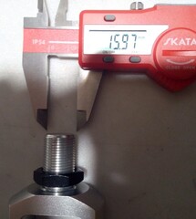 Амортизатор 325 мм для Yamaha FJR 1300 10-15 / Желтый