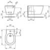 Биде подвесное Ideal Standard Connect E7997MA