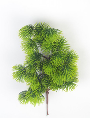 Искусственная зелень Ветка сосны зеленой, 32 см.