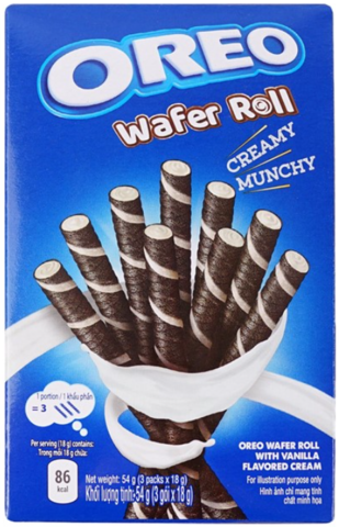 Печенье Oreo Wafer Roll (Ваниль)