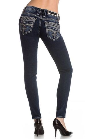 Rock Revival | Джинсы женские MALIA S206 SKINNY RP9527S206 сзади