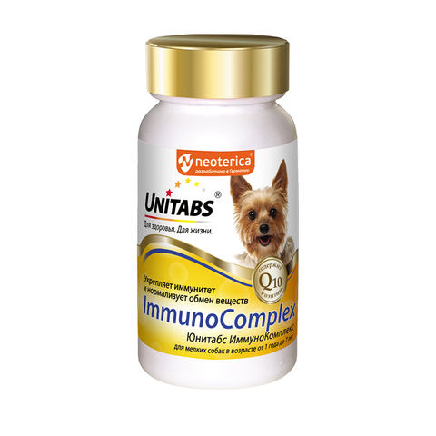 Юнитабс ИммуноКомплекс для мелких собак 100 таб.