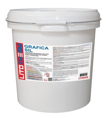 Декоративная штукатурка Litokol LITOTHERM Grafica Sil 1.5 мм 25 кг белая