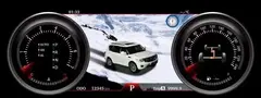 Цифровая приборная панель для Mitsubishi Pajero 4 (2006-2015) модель NH-M1203