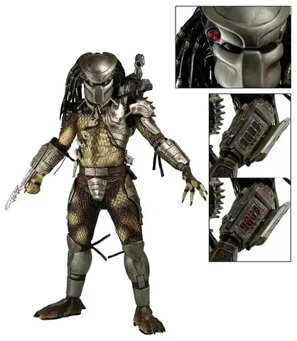 Фигурка NECA Predator: Jungle Hunter with LED Lights 1/4