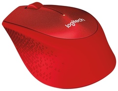 Мышь Logitech M330 Silent Plus красный