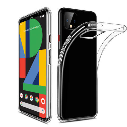 Силиконовый чехол для Google Pixel 4 (Прозрачный)