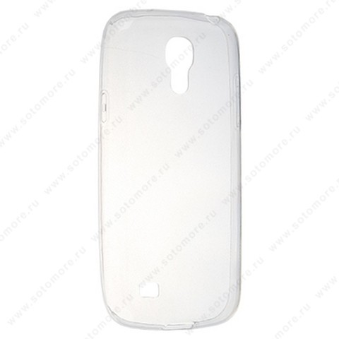 Накладка силиконовая ультра-тонкая для Samsung Galaxy S4 mini i9190 прозрачная