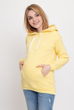 Худи для беременных и кормящих 11857 желтый