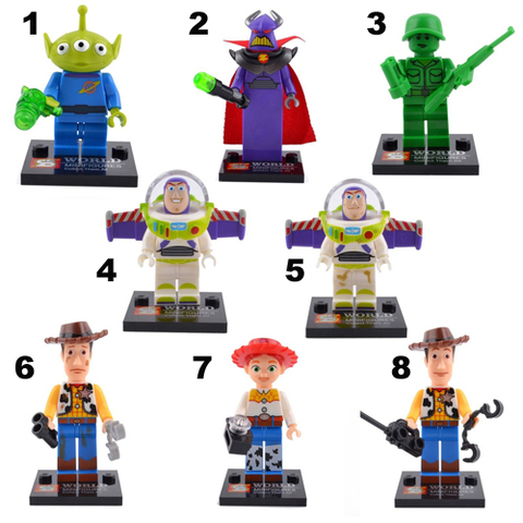 Minifigures Toy Story Blocks Building