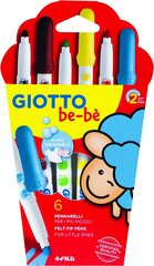 Набор цветных фломастеров GIOTTO be-bè для детей младшего возраста