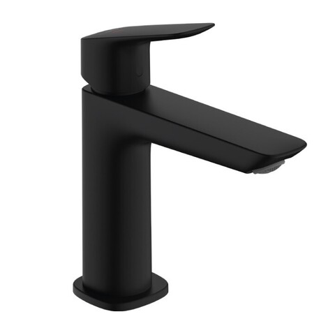 Hansgrohe Logis 71255670 Смеситель для раковины (чёрный матовый)