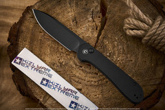 Нож Civivi BL Elementum C2103A сталь 14C28N Black StoneWash рукоять Black G10
