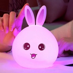 Мягкий силиконовый ночник Кролик Cute Rabbit led лампа