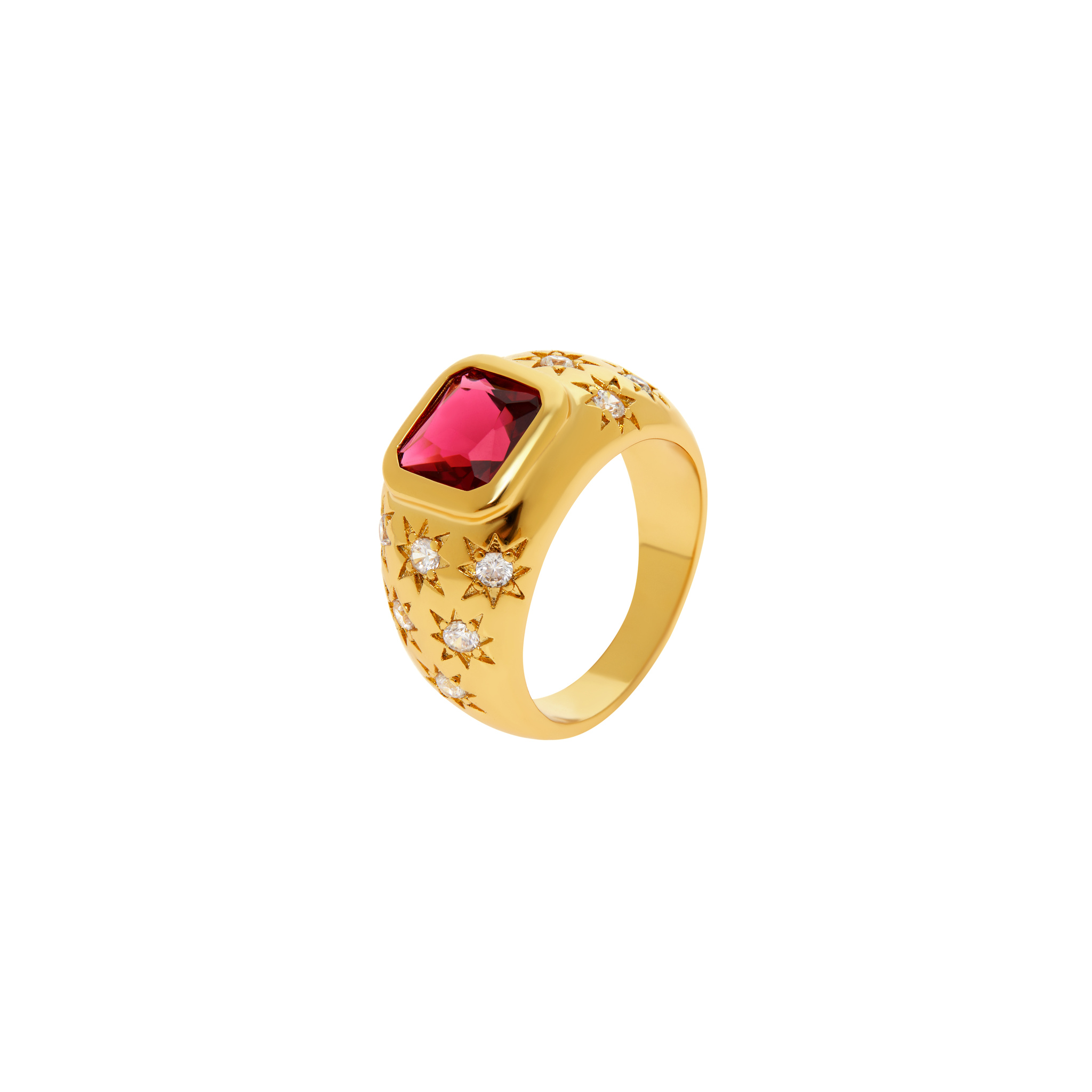 VIVA LA VIKA Кольцо Twinkle Twinkle Little Star Ring – Ruby