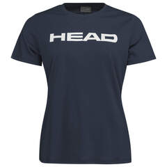 Женская теннисная футболка Head Club Basic T-Shirt - navy