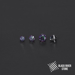 Cubic Zirconia Mystic Topaz