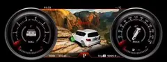 Цифровая приборная панель для Mitsubishi Pajero 4 (2006-2015) модель NH-M1203