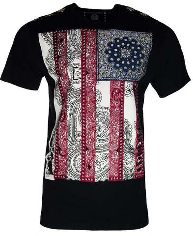 The Saints Sinphony | Футболка мужская BANDANA FLAG STENCIL TEE TS3171 перед