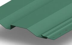 Сайдинг металлический Корабельная доска NORMAN  0,5мм RALL 5021-Водная синь