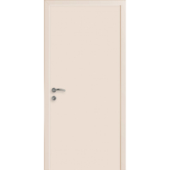 Купить Межкомнатная дверь влагостойкая гладкая Kapelli кремовая RAL 9001 глухая